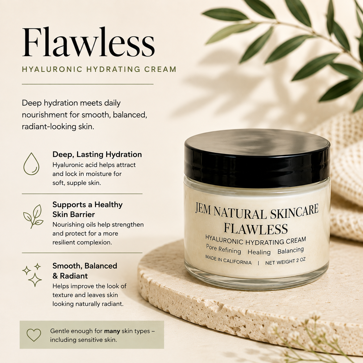 Flawless Hyaluronic Hydration Cream